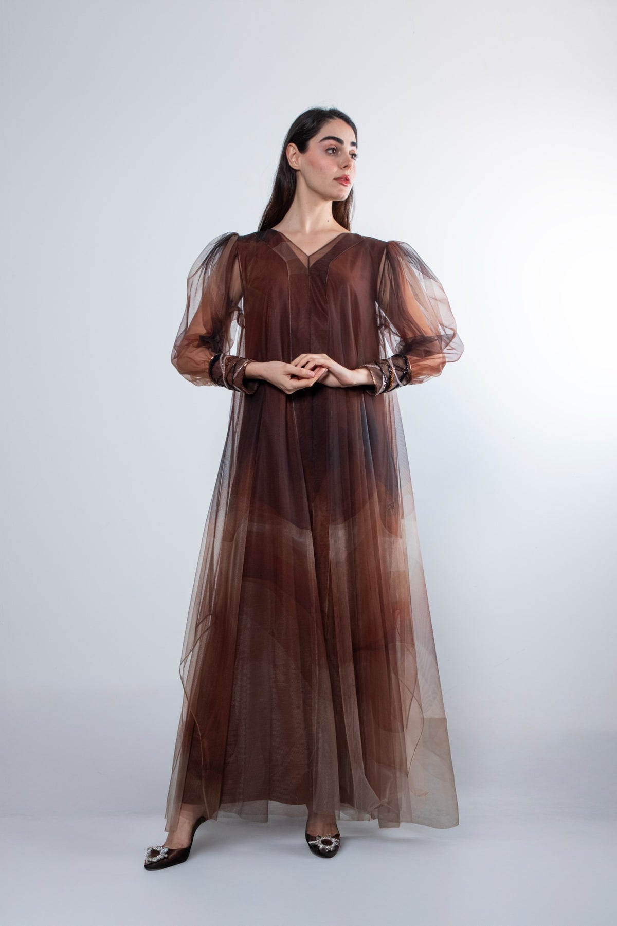 Dress-Tulle wave