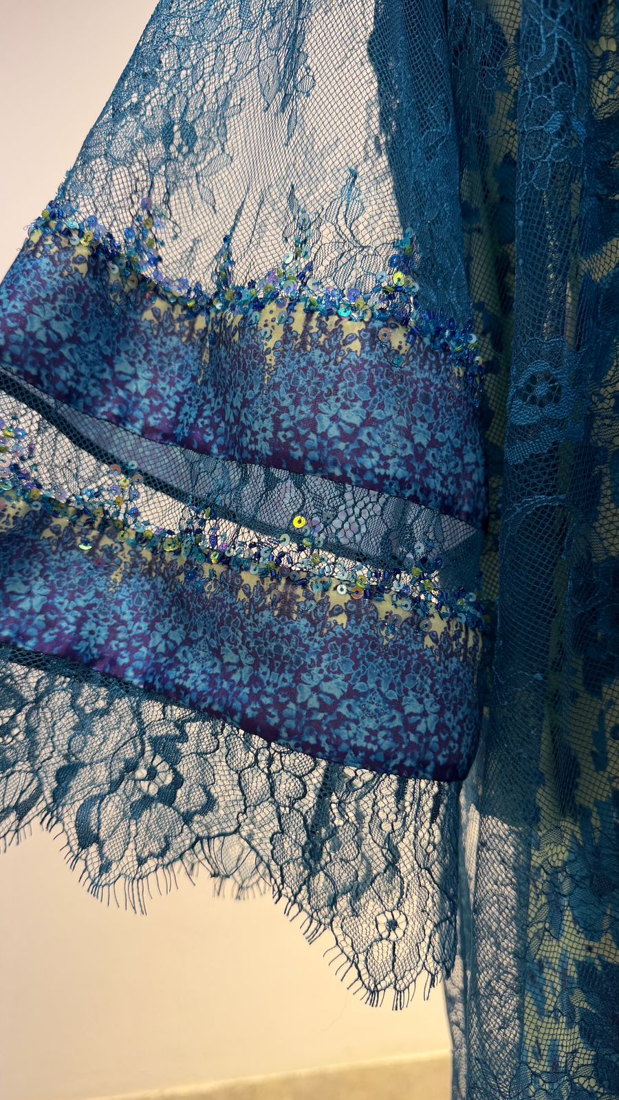 Kaftan - Teal Blue