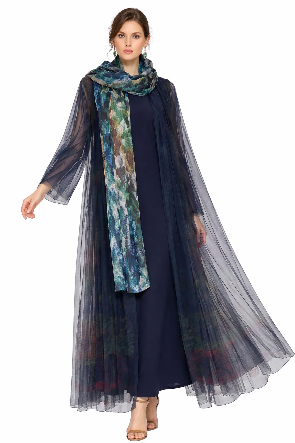 Abaya-Tulle
