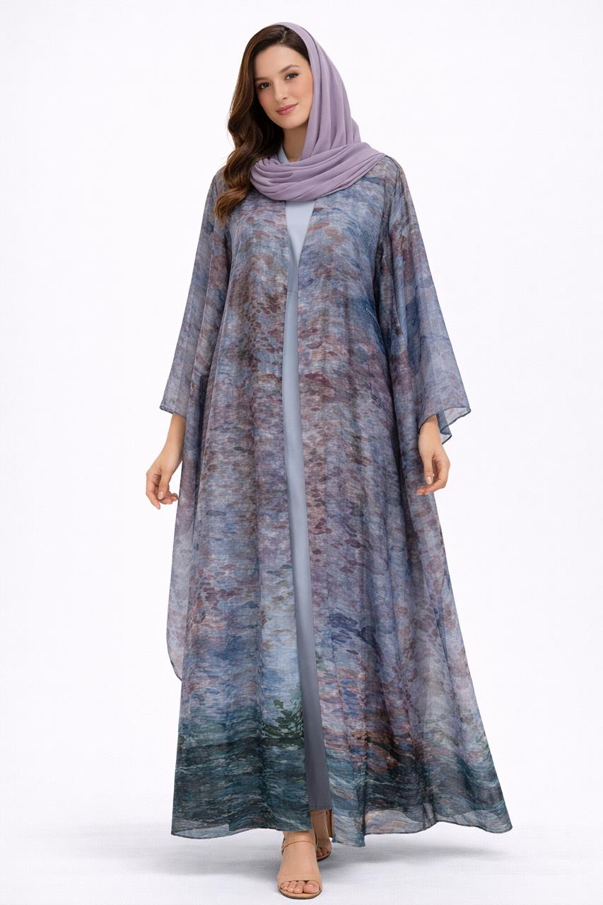 Abaya Blue