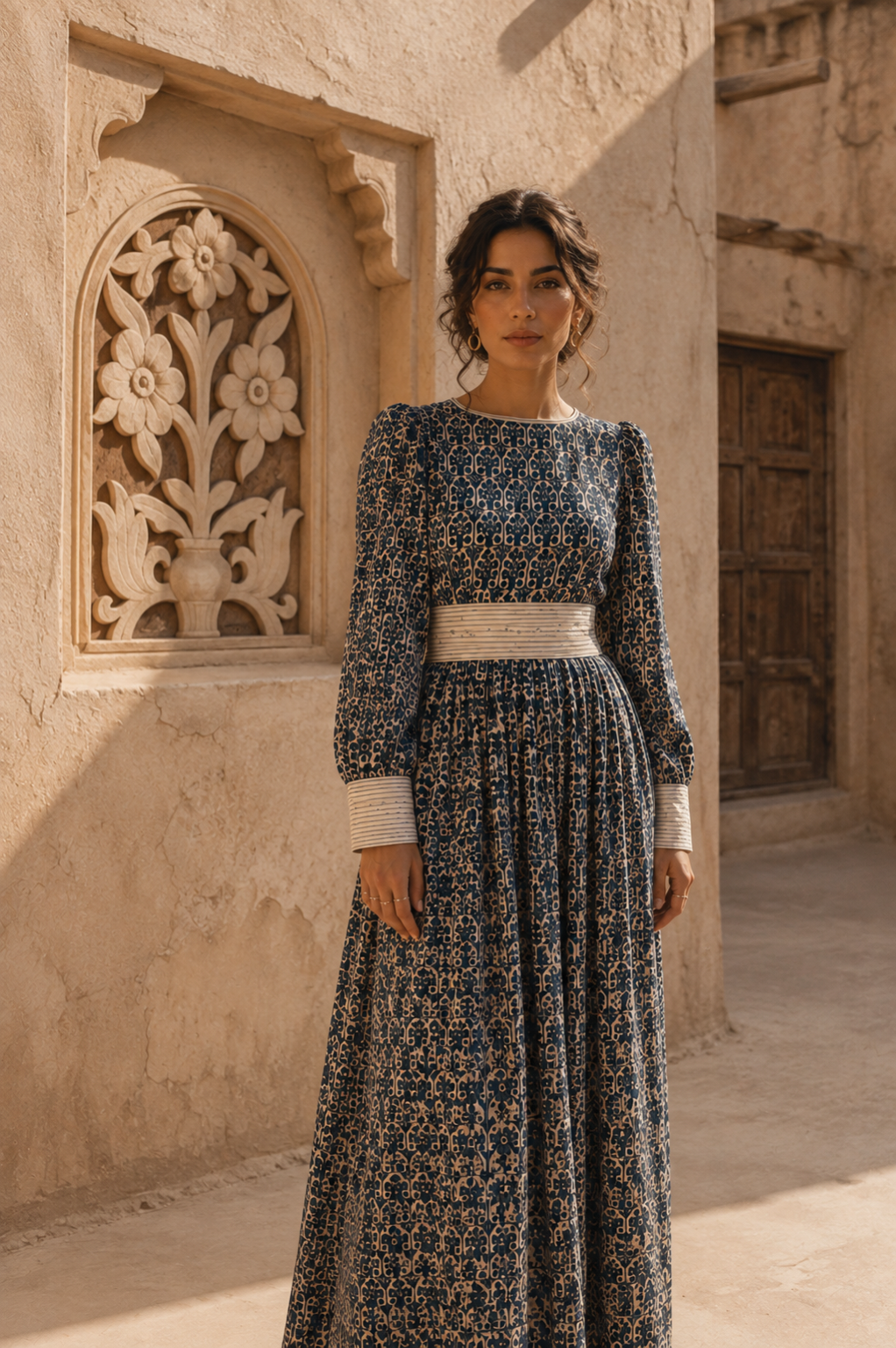 Desert Bloom Maxi Dress