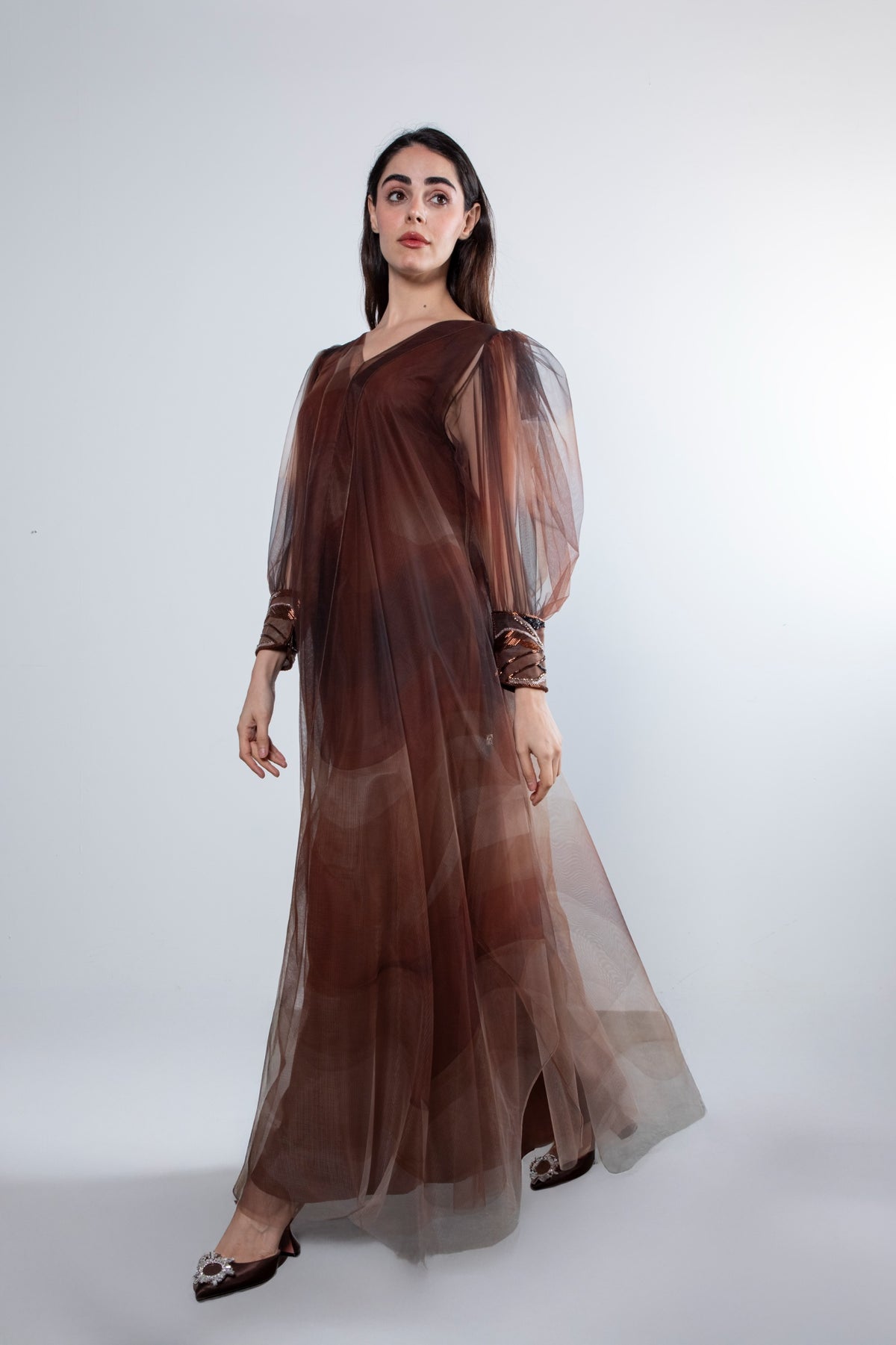 Dress-Tulle wave