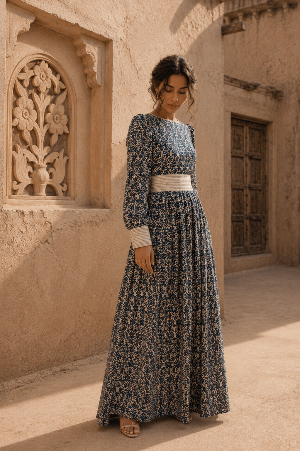 Desert Bloom Maxi Dress